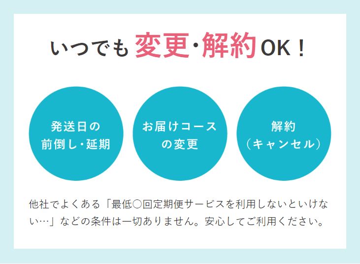 リゲイントリプルフォース定期コースはいつでも解約可能