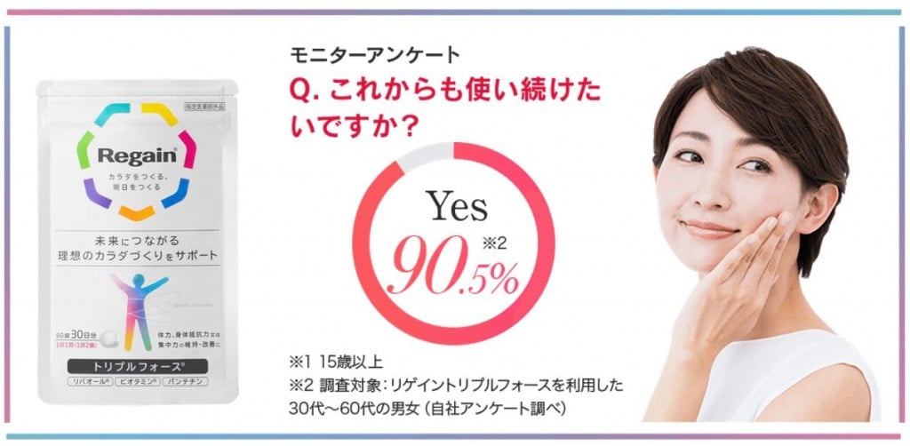 リゲイントリプルフォースの口コミまとめ